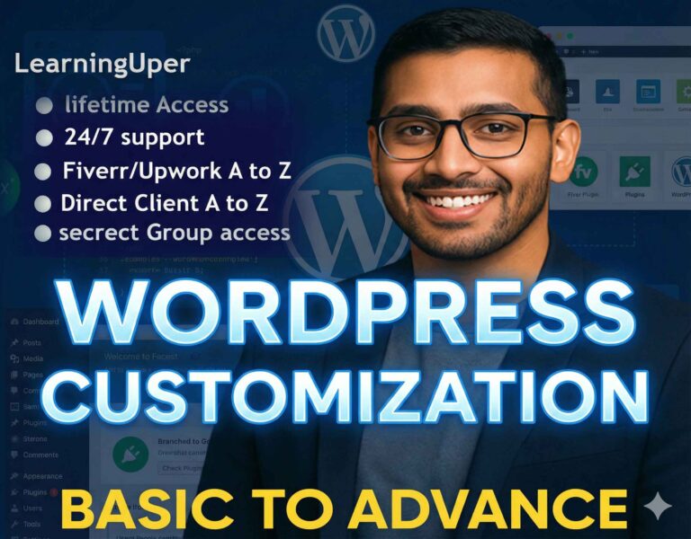 WordPress Customization Basic To Advance Course